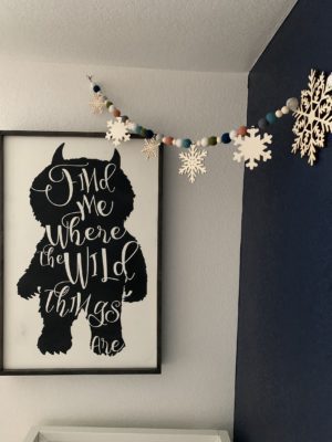 DIY Snowflake Garland