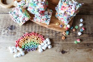 Rainbow Crispy Treats | A Colorful Twist on a Classic Treat