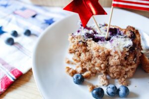 Blueberry Buckle Recipe On The Big Green Egg