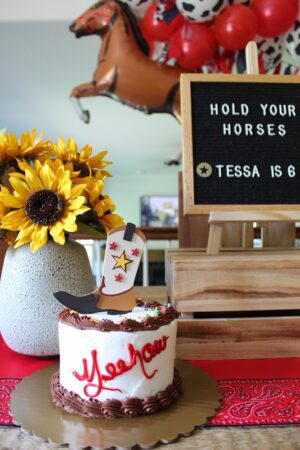 Hold Your Horses Cowgirl Birthday Party| Flying W Ranch