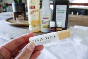 How to Make DIY Non-Toxic Stain Stick