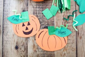 Pumpkin Craft for Little Kids | Classroom Craft Idea
