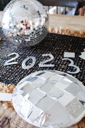 Easy Disco Ball Craft for Kids | New Year’s Eve Activities for Kids