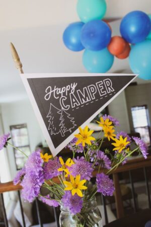 The Ultimate Backyard Glamping Birthday Party For Girls